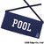the POOL aoyama POOL APRON NAVY画像