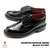 Tricker's Brogue Shoes "Bourton" Leather Sole Black Patent L5679画像