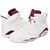 NIKE AIR JORDAN 6 RETRO "MAROON" off wht/new maroon 384664-116画像