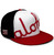 Aloha Army ALOHA OBEESE TRUCKER MESH CAP WHITExRED ALA022画像