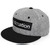 In4mation MELTON BLOCK STANDARD SNAPBACK GREYxBLACK IMT156画像