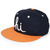 In4mation HI SNAPBACK NAVYxORANGE IMT159画像