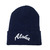 FITTED HAWAII ALOHA BEANIE NAVY FTH013画像
