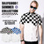 SILLY GOOD CHECKER FLAG BI COLLOR BD SHIRTS SG1F3-SH06画像
