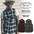 CRIMIE GRUNGE CHECK SHIRTS VEST C1F3-SH14画像