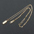 Supreme Gold Bar Pendant画像