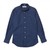 INDIVIDUALIZED SHIRTS Standard Fit Long Sleeve B.D Shirt CAMBRIDGE OXFORD NAVY V11NOO画像