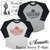 Twins Acoustic ラグランスリーブ Tシャツ LOVE OCCURS AC-6103画像