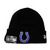 NEW ERA CAP INDIANAPOLIS COLTS BASIC CUFF KNIT BEANIE BLACK FFNEIDC022画像