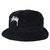 STUSSY STOCK TERRY BUCKET HAT BLACK画像