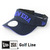 NEW ERA GOLF Sun Visor Cotton NEW ERA ネイビー&times;ロイヤル N11225870画像