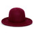 Original Chuck CELINE FULL BRIM WOOL HAT BURGUNDY CHO032画像