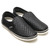 crocs NORLIN ATMOS WOVEN SLIP-ON BLACK/WHITE 203621-066画像