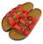 BIRKENSTOCK FLORIDA CHERRY 054743/V画像