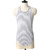 The Letters Border Washed Round Rib Tank. SS16-LC008B画像