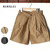 AURALEE FINX MOLESKIN WIDE SHORTS画像