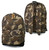 FRED PERRY PIQUE CAMO PRINT BACKPACK KHAKI F9227-64画像
