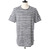 Stampd Heather Stripe Scallop Tee SLA-M1023ET画像