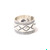 hobo Cobblestone Silver Ring Narrow by STANLEY PARKER HB-A2301画像