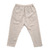 GOLD LINEN BROAD 4/5 LENGTH EASY PANTS GL41519画像