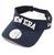 NEW ERA GOLF SUN VISOR SEERSUCKER COOLMAX NVY/S.WHT 11225857画像