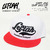 LEFLAH SCRIPT LOGO SNAP BACK CAP -RED-画像
