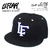 LEFLAH LF LOGO SNAP BACK CAP -WHITE-画像