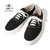 ANATOMICA WAKOUWA DECK SHOES LOW BLACK/WHITE画像