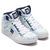 DC SHOES SHOES Ws REBOUND HIGH TX SE BLUE/WHITE ADJS100065-BWT画像