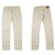 WAREHOUSE Lot 900(SLIM) WHITE JEANS画像