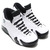 NIKE AIR JORDAN 14 RETRO WHITE/BLACK-OXIDIZED GREEN-LEGEND BLUE-METALLIC SILVER 487471-106画像
