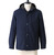 FRANK LEDER NAVY COTTON SHORT PARKA 821064-39画像