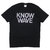 Know Wave Dazzle T-Shirt BLACK画像