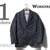 Workers Moonglow Jacket, Stripe Denim画像