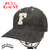 FULLCOUNT 6 Panel Denim Baseball Cap "F" BLACK 6827画像