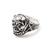 Peanuts&Co SKULL POISON RING -ZIRCONIA- (BLACK)画像