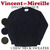Vincent et Mireille クルーネック セーター VM16FA8W701M画像
