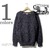 TENDER Co. 760 VOE PULLOVER ''GREY VOE &times; NAVY LAMBSWOOL''画像