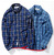 PROJECT SR'ES Indigo Check L/S Shirt SHT00257画像