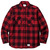 FUCT SSDD PLAID FLANNEL SHIRT (RED) 41301画像
