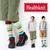 Healthknit 丸 レギンス ランダムボーダー HK4206画像