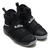 NIKE LEBRON SOLDIER 10 (GS) BLACK/METALLIC SILVER-DARK GREY 845121-001画像