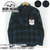 IRON HEART EXTRA HEAVY FLANNEL OMBRE CHECK WESTERN SHIRT IHSH-130画像