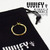 VIVIFY K18 GOLD HOOP PIERCE VFP-109画像