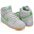 NIKE DUNK HIGH PREMIUM SB ''GRAY BOX'' METALLIC SILVER / HYPER VERDE - GU 313171-039画像