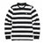 OBEY EIGHTY NINE FAT STRIPE L/S TEE (BLACK MULTI)画像