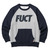 FUCT SSDD SLANT LOGO CREWNECK (GRAY) 41801画像