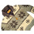 CANADIAN SWEATER HERITAGE COWICHAN JACKET LEATHER COLLAR/mid brown x vanilla画像