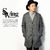 SWING NO COLLAR SHOP COAT画像