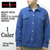 smart Spice 14.5oz SWEAT G-JACKET INDIGO DYED SMC0101画像